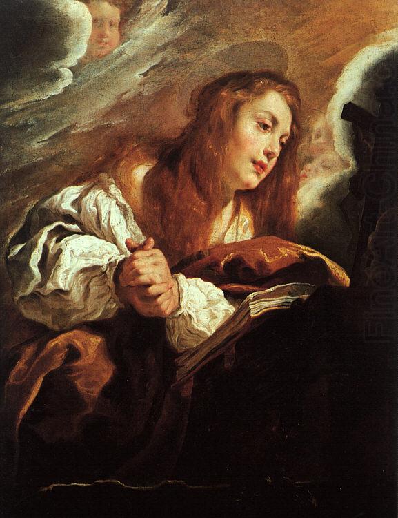  Domenico  Feti Saint Mary Magdalene Penitent china oil painting image